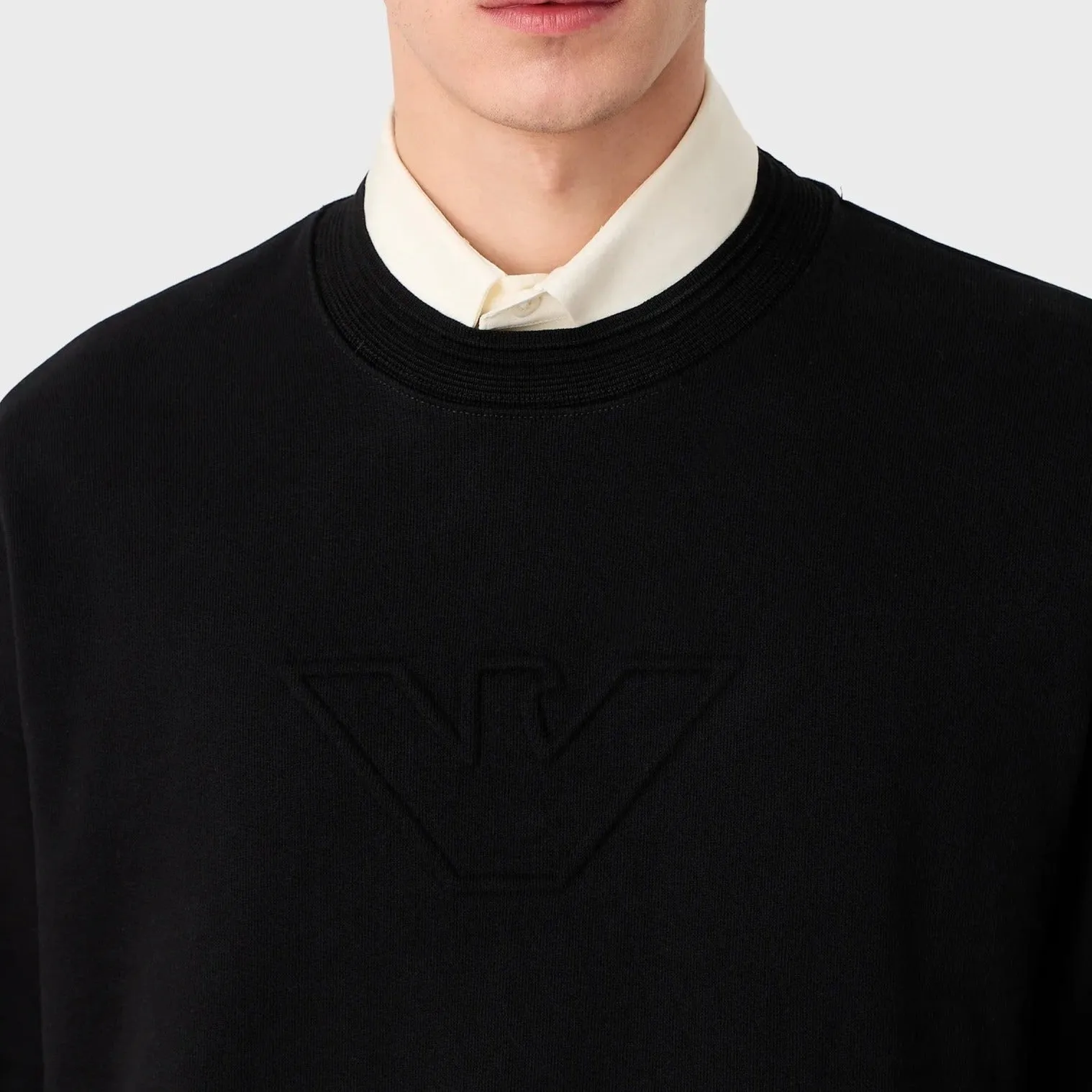 Emporio Armani Heavy-Jersey Sweatshirt