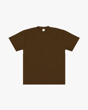 EPTM BIG N TALL PERFECT BOXY TEE-BROWN