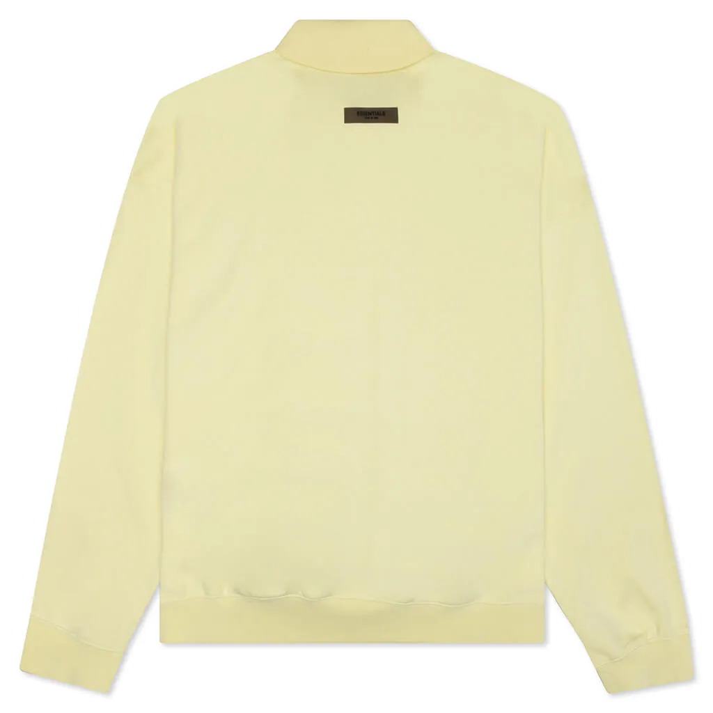 Essentials L/S Polo - Canary