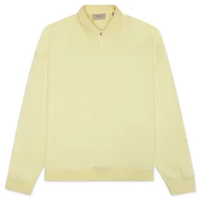 Essentials L/S Polo - Canary