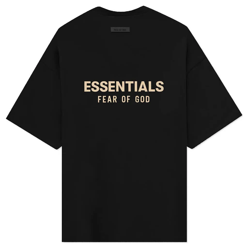 Essentials V-Neck - Jet Black