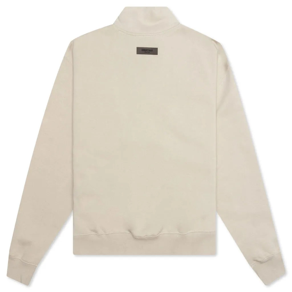 Essentials Women's 1/2 Zip Pullover - Wheat