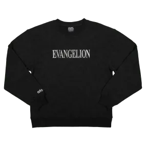 Evangelion Black Crew Neck Sweatshirt