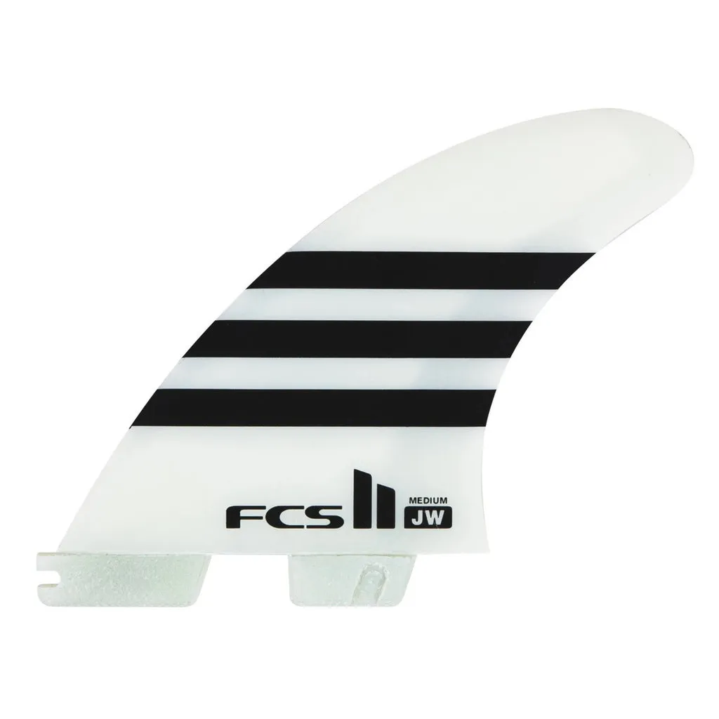 FCS II Julian Wilson PC Large Black/White Tri Fins