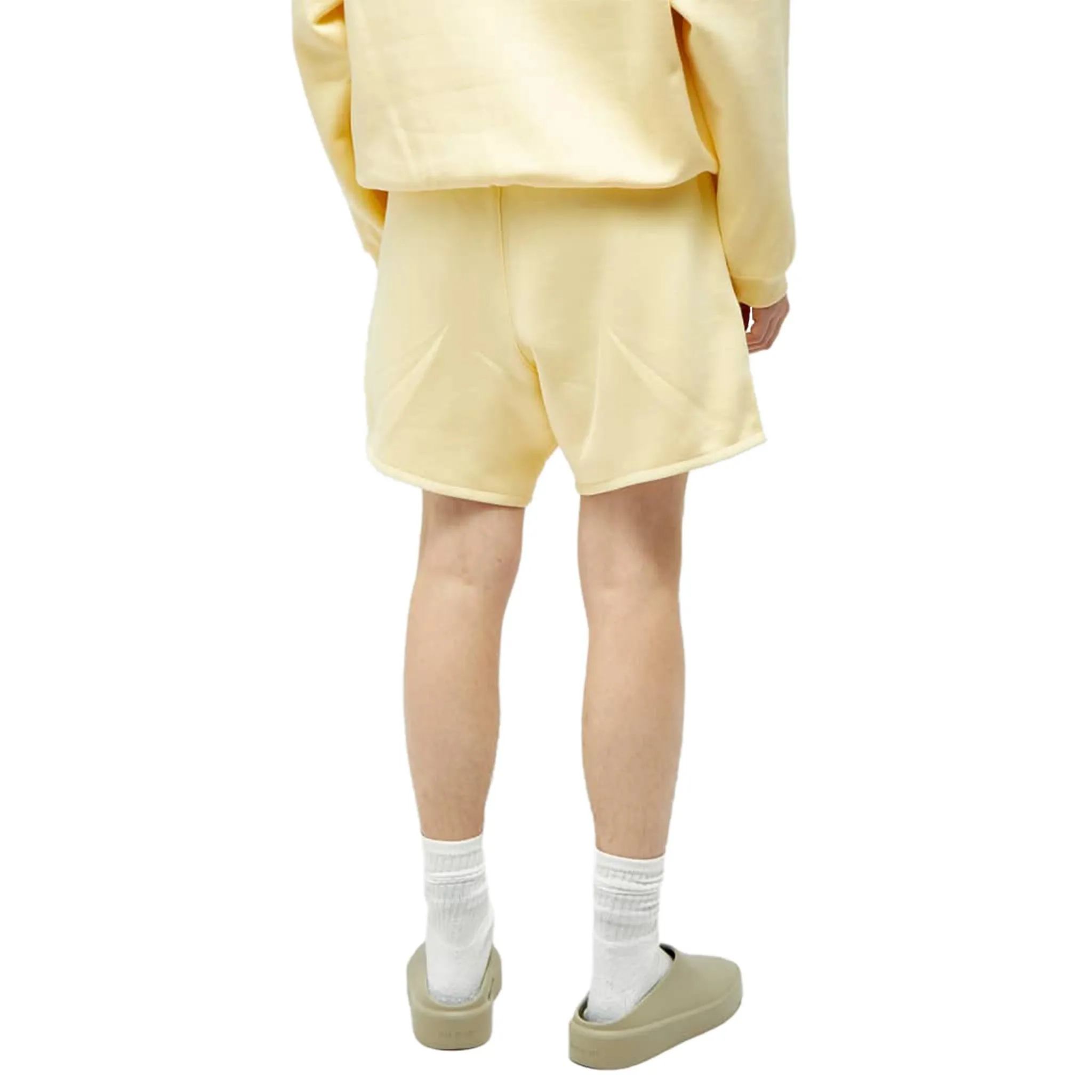 Fear Of God Essentials Garden Yellow Shorts (FW23)