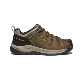 Flint II Soft Toe Men's Shoes | Cascade Brown/Golden Rod