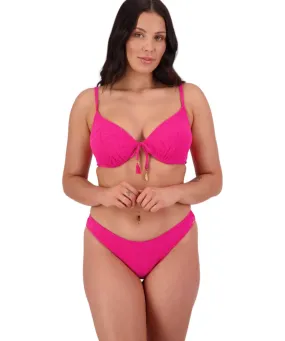 Gelato Slim Tie Underwired Top - Magenta