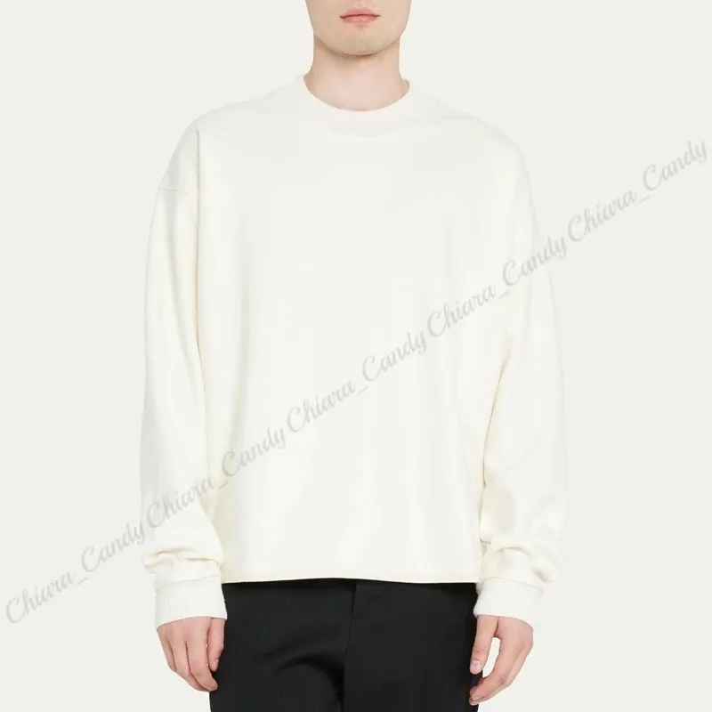 Jil Sander  |Crew Neck Wool Street Style Long Sleeves Plain Designers