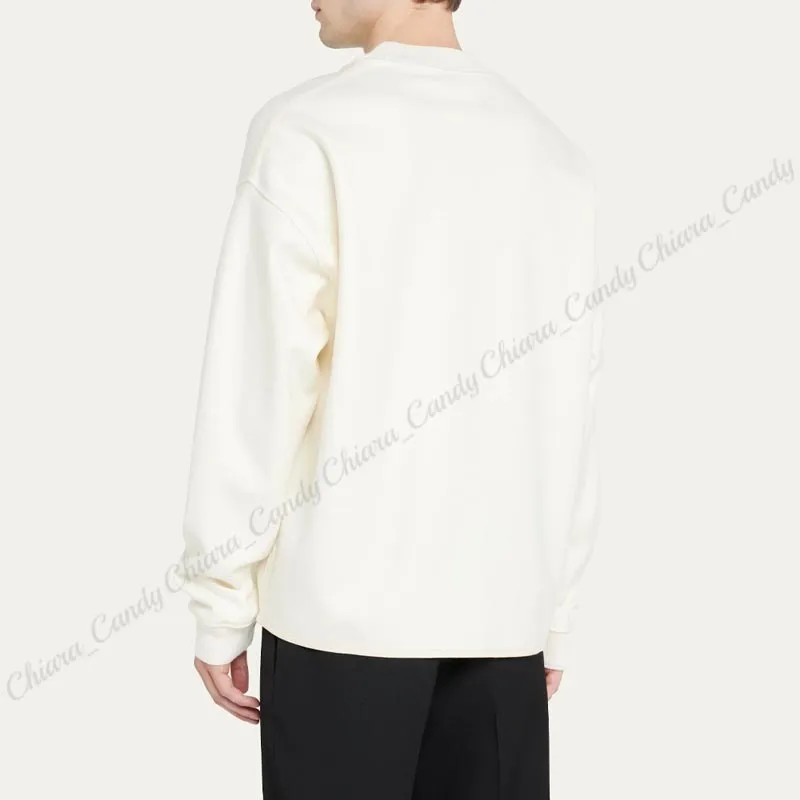 Jil Sander  |Crew Neck Wool Street Style Long Sleeves Plain Designers