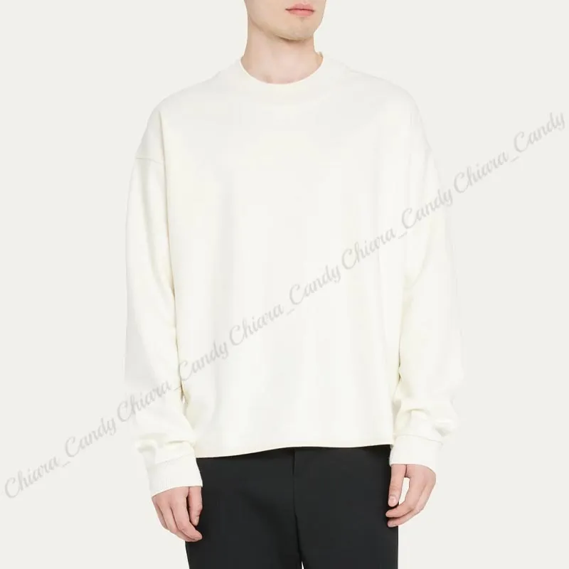 Jil Sander  |Crew Neck Wool Street Style Long Sleeves Plain Designers