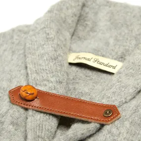 Journal Standard Shetland Wool Shawl Collar CardiganGrey