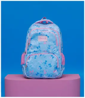 KA0012-BLUE-School Bag For Girls