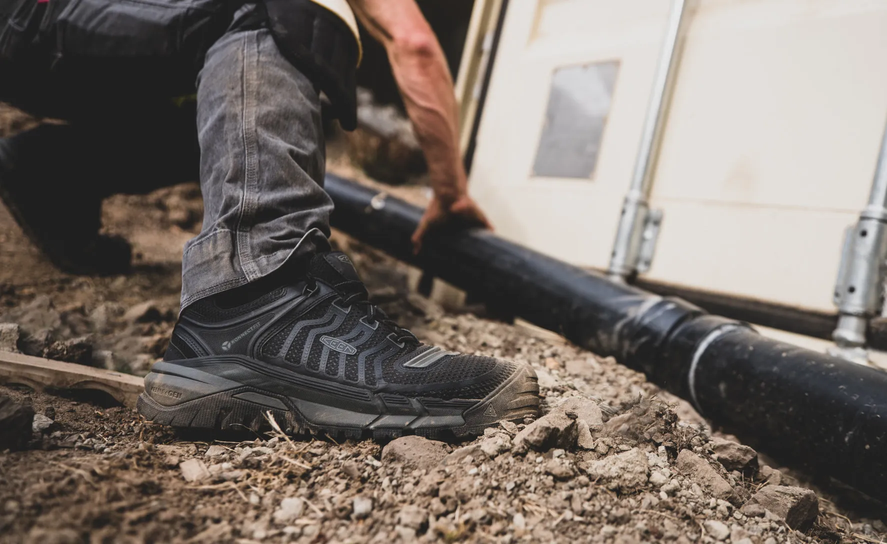 Kansas City Carbon-Fiber Toe Shoes - Black/Gun Metal