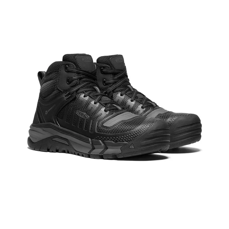 Kansas City Mid Carbon-Fiber Toe Men's Shoes - Black/Gun Metal