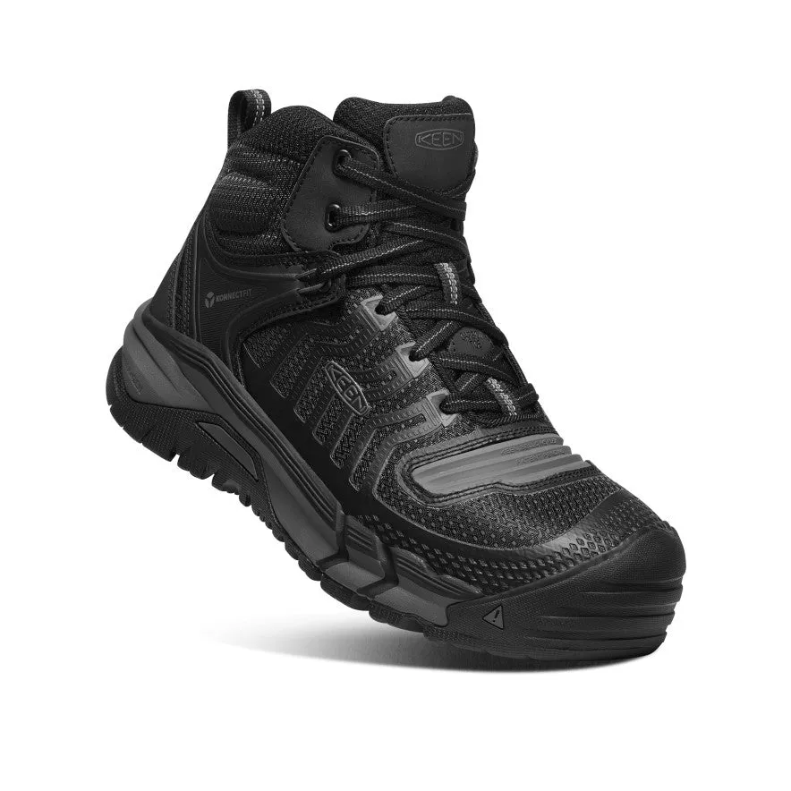 Kansas City Mid Carbon-Fiber Toe Men's Shoes - Black/Gun Metal