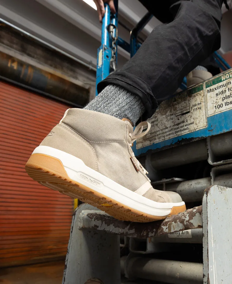 Kenton Mid Work Shoe with Carbon-Fiber Toe - Brindle/Gum