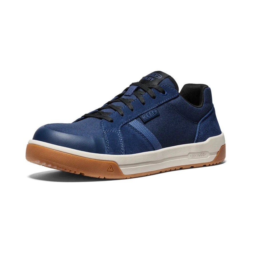 Kenton Work Shoe with Carbon-Fiber Toe - Naval Academy/Gum | Top Quality and Durability