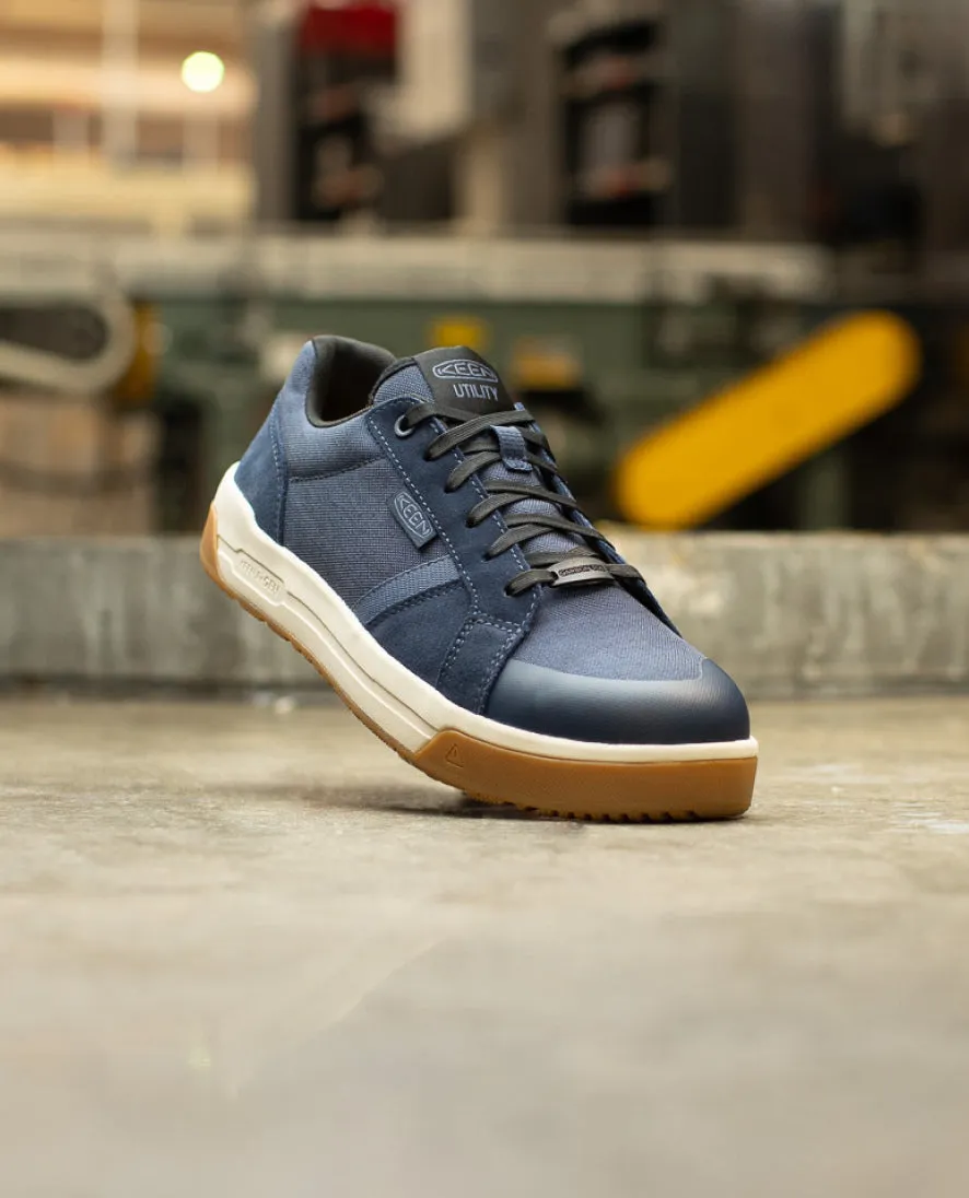 Kenton Work Shoe with Carbon-Fiber Toe - Naval Academy/Gum | Top Quality and Durability