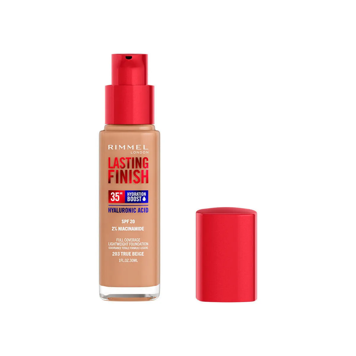 Lasting Finish Hydration Boost Spf20 203-true Beige