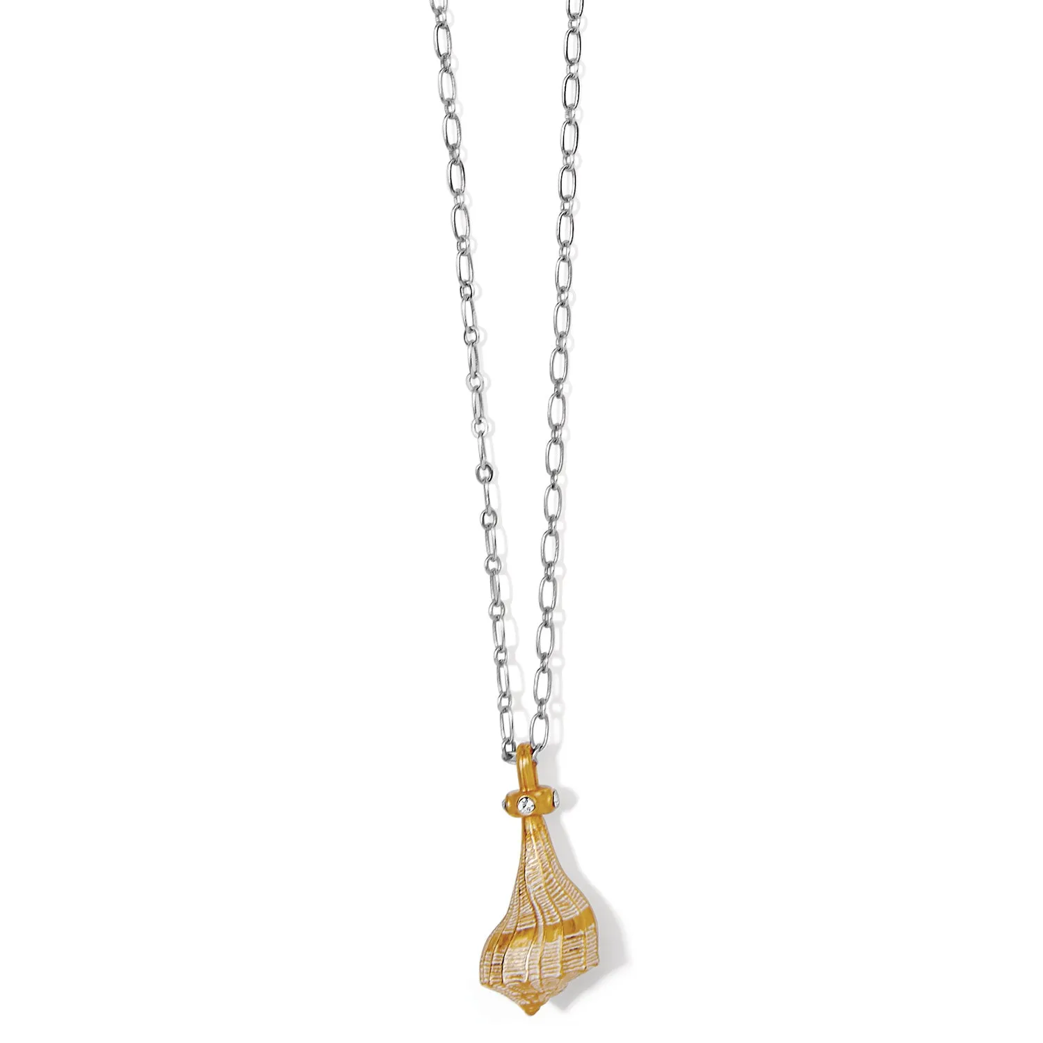 Lightening Whelk Shell Necklace