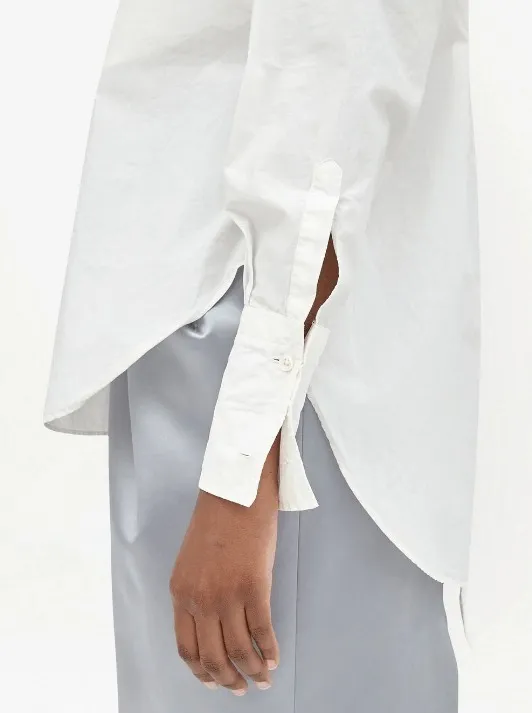 Maison Margiela  |Casual Style Long Sleeves Plain Cotton Office Style