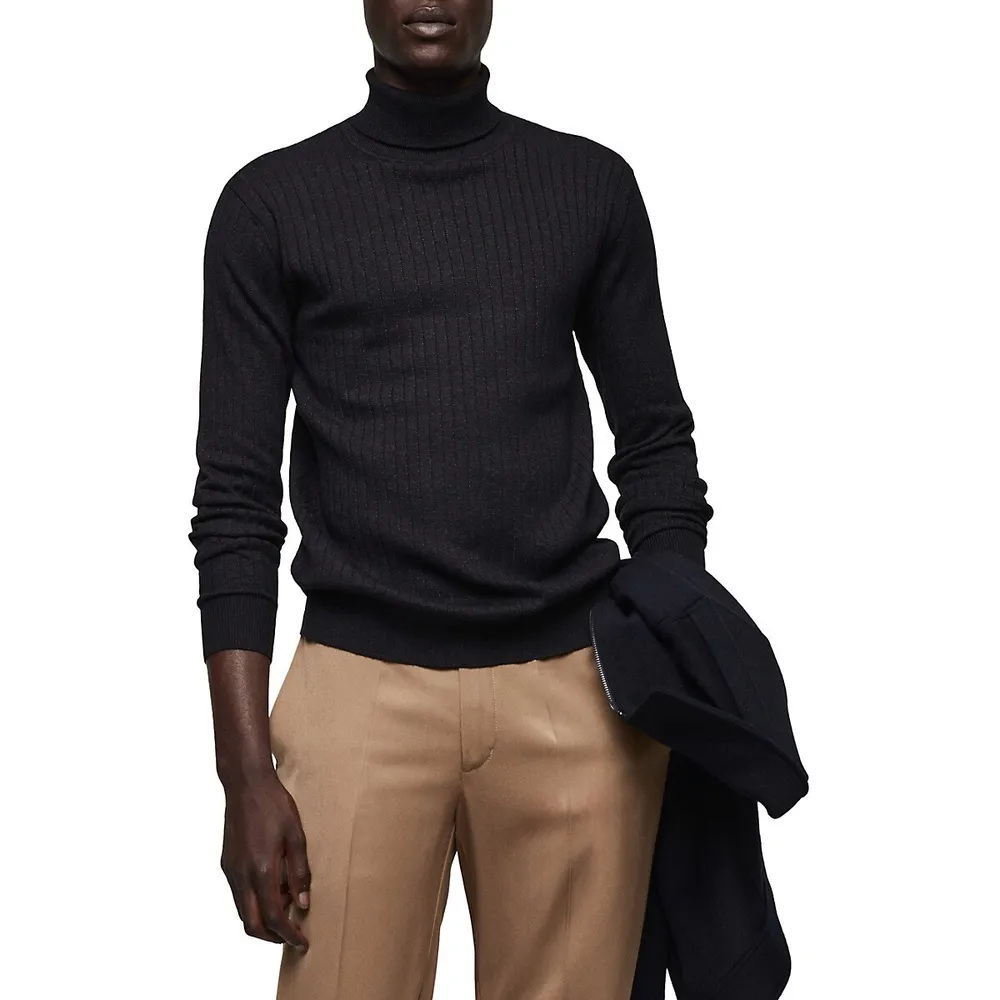 Mango Carino Turtleneck Sweater