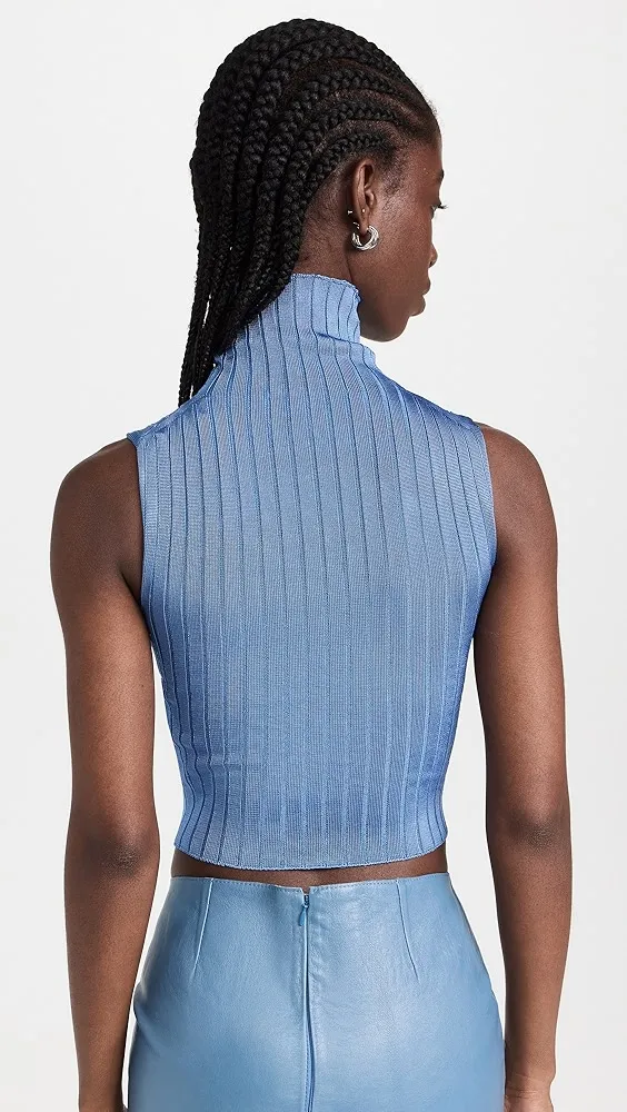 Marni   Turtleneck Sleeveless Sweater 