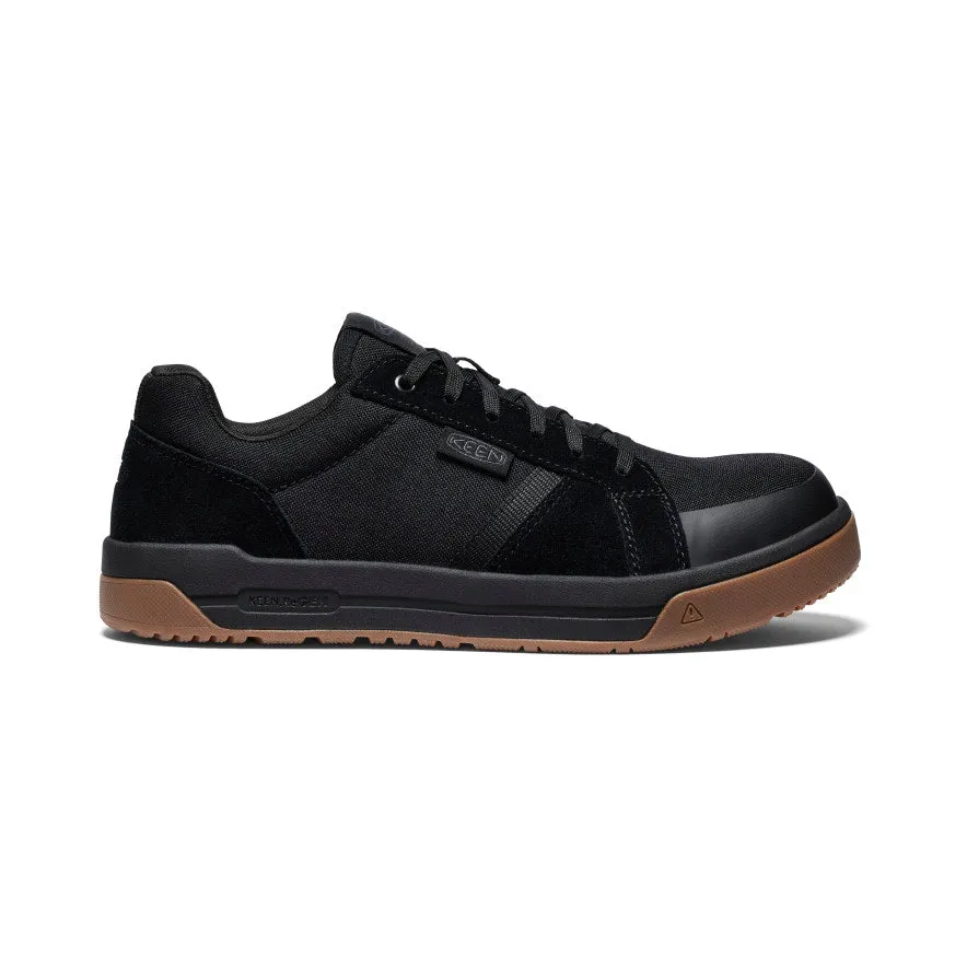 Men's Kenton Work Shoe with Carbon-Fiber Toe in Black/Gum