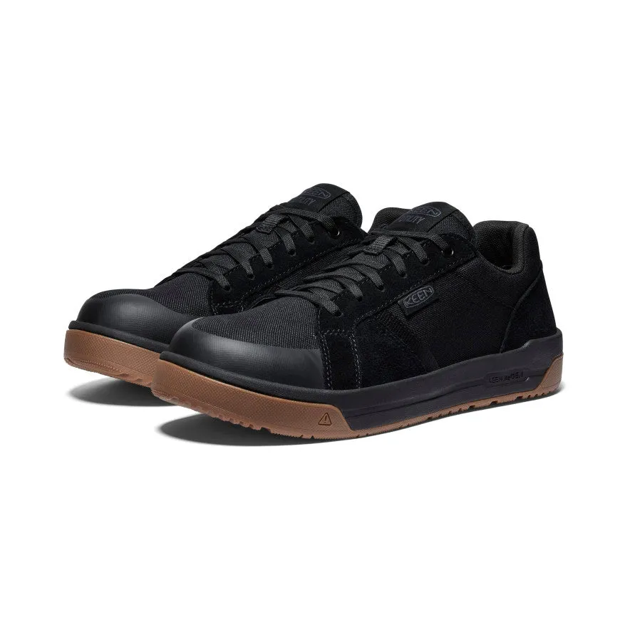 Men's Kenton Work Shoe with Carbon-Fiber Toe in Black/Gum