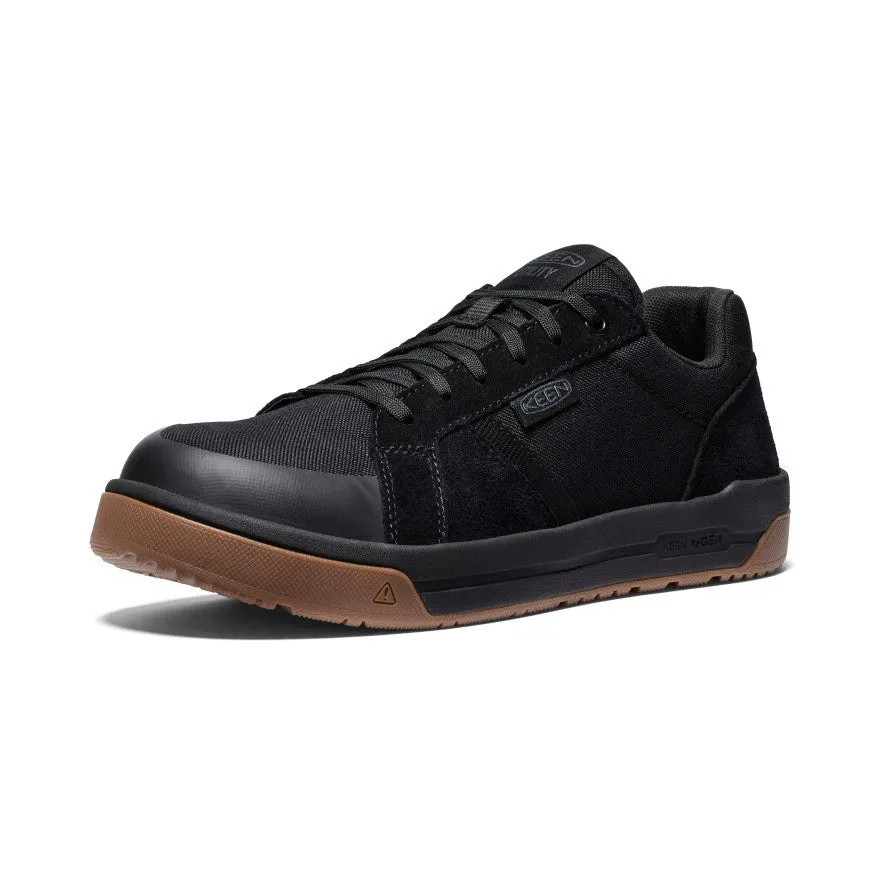 Men's Kenton Work Shoe with Carbon-Fiber Toe in Black/Gum