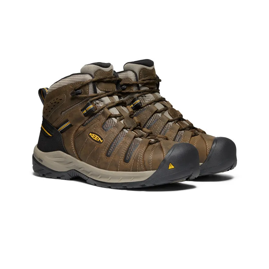 Men's Steel Toe Work Boot | Cascade Brown/Golden Rod