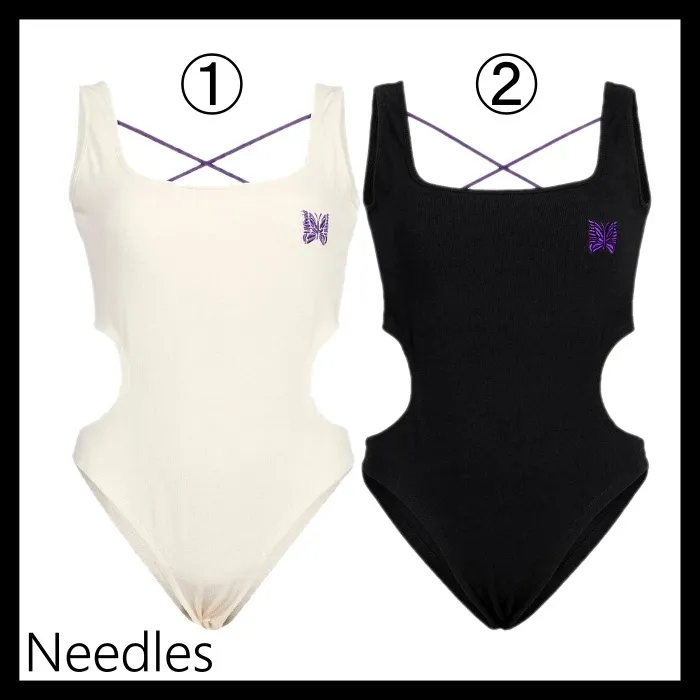 Needles  |Casual Style Sleeveless Street Style Collaboration Logo