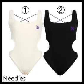 Needles  |Casual Style Sleeveless Street Style Collaboration Logo