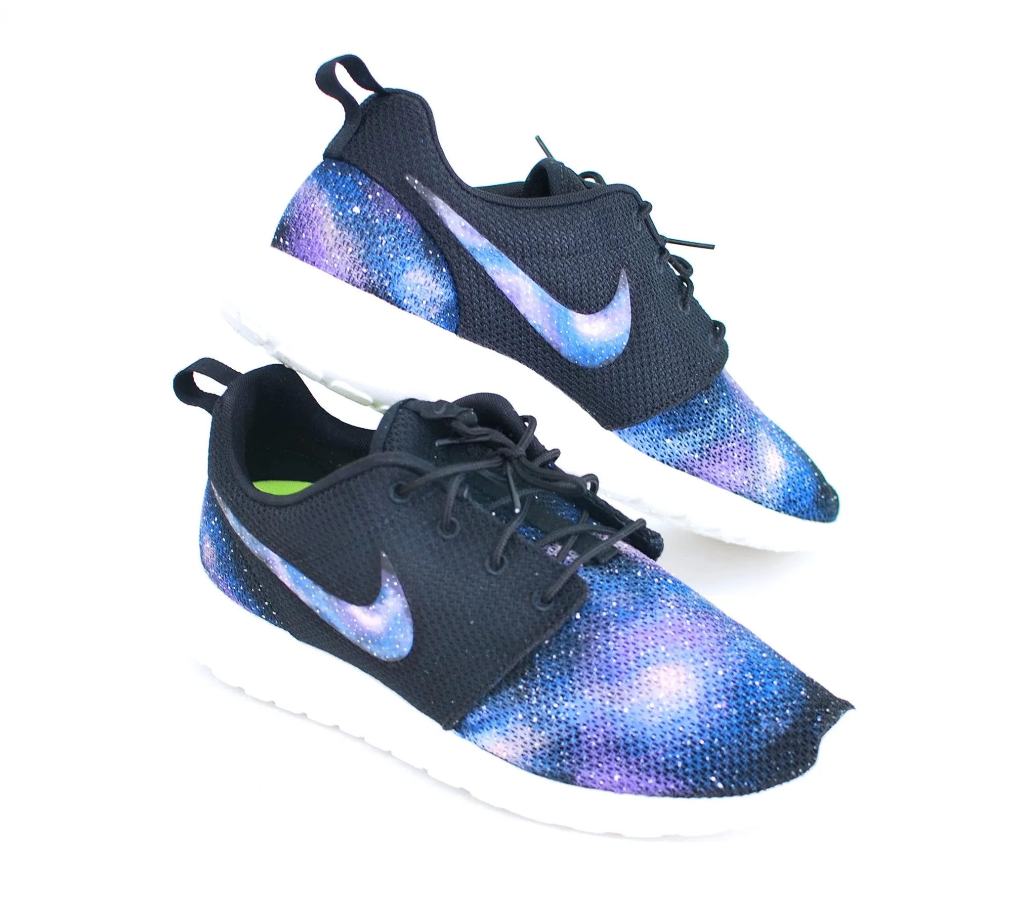 Nike Roshe One - Hand Painted Galaxy Sneakers