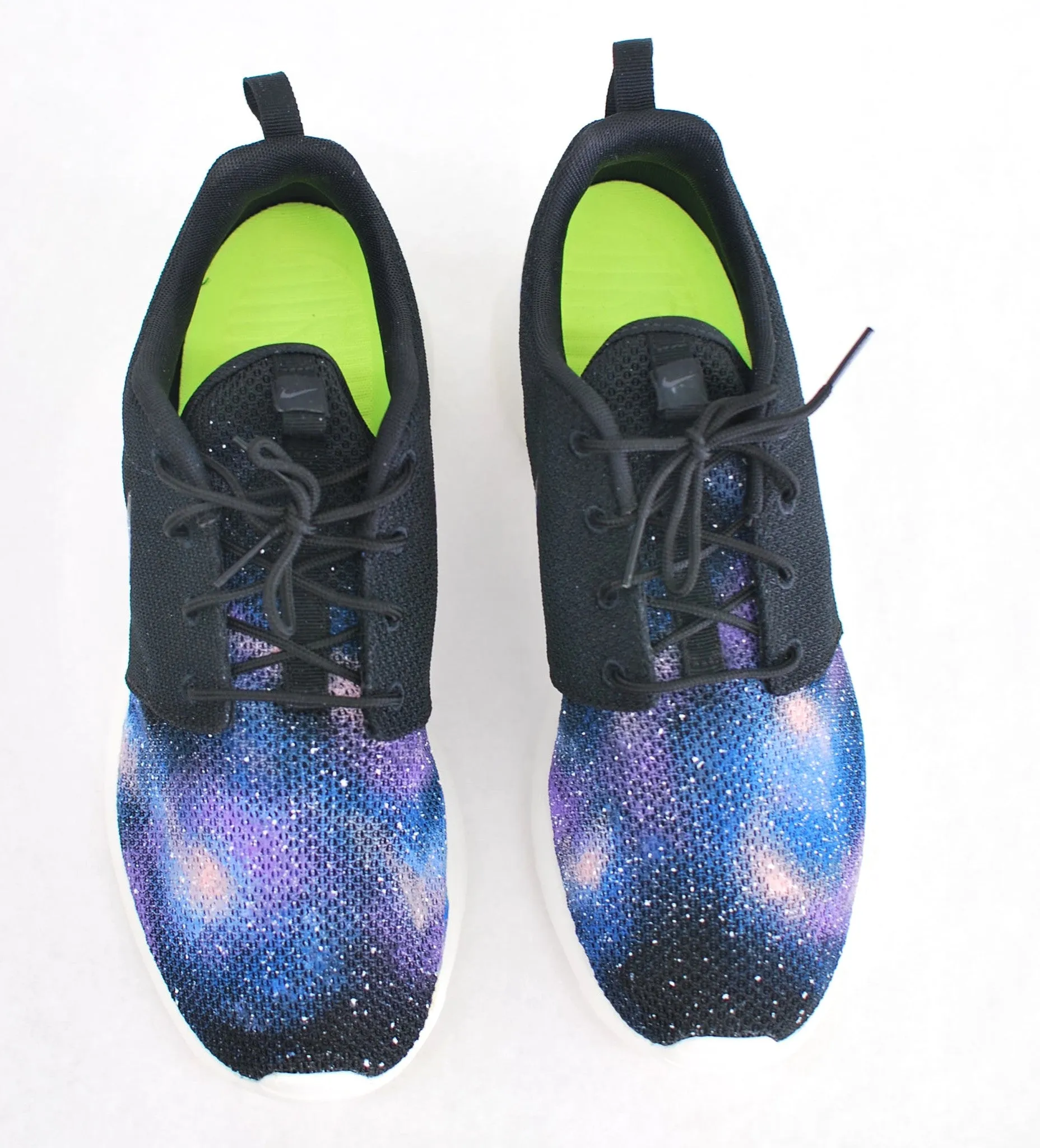 Nike Roshe One - Hand Painted Galaxy Sneakers