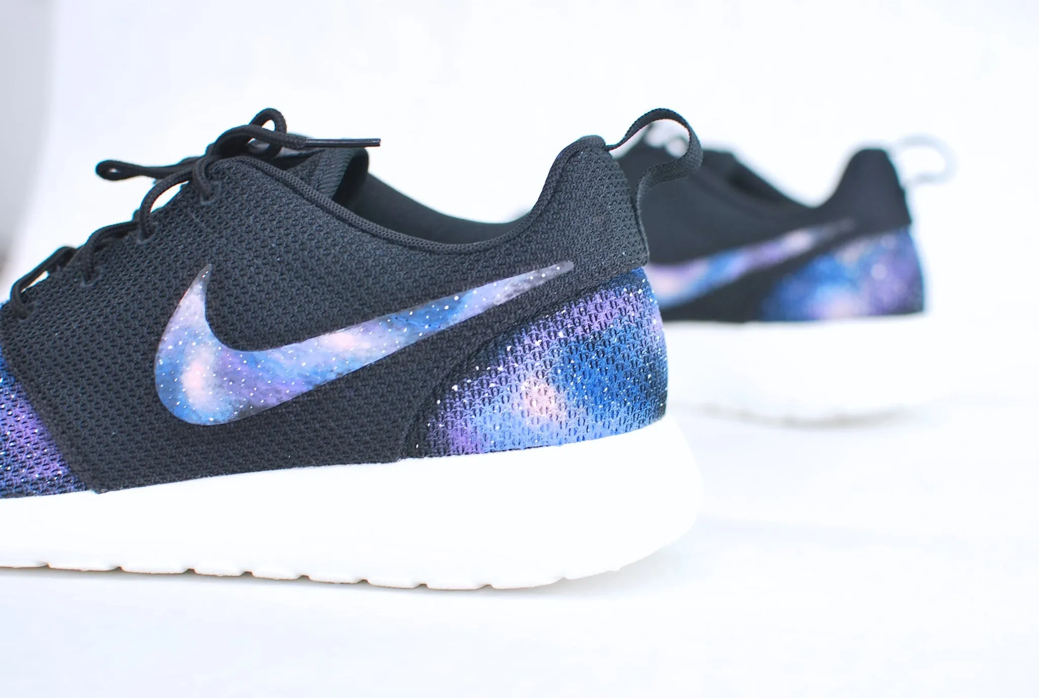 Nike Roshe One - Hand Painted Galaxy Sneakers