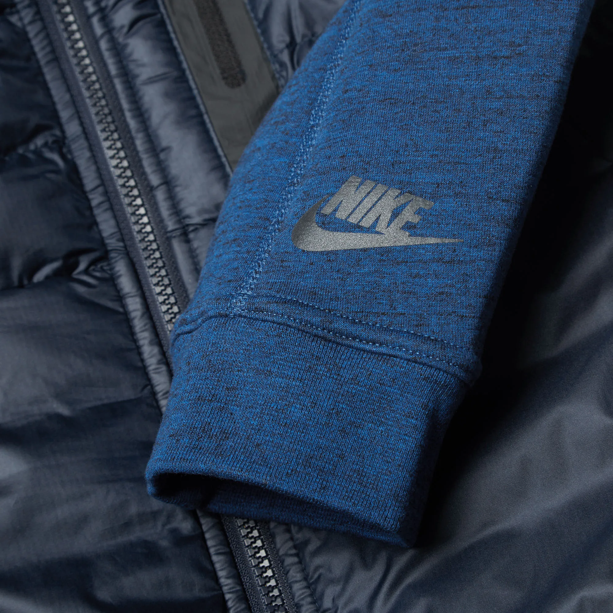 Nike Tech Fleece Aeroloft JacketObsidian & Game Royal