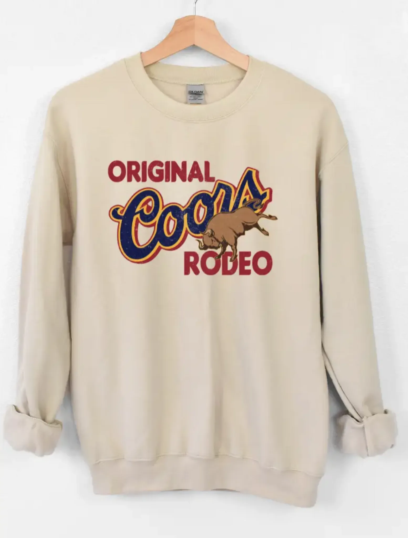 OG Coors Rodeo Crewneck Sand