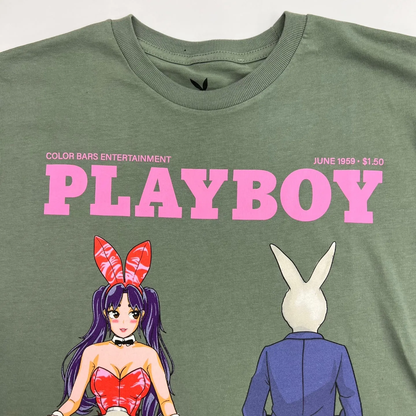 PLAYBOY Motor Bike Graphic T-Shirt