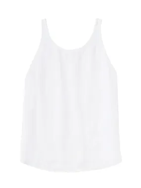 Rachel Linen Top - White