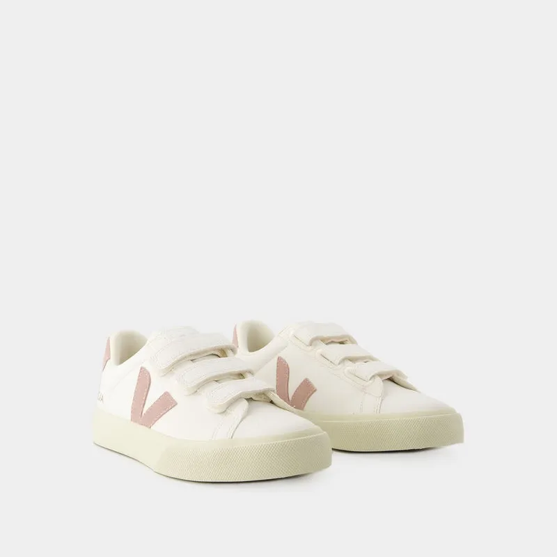 Recife Logo Sneakers - Veja - Leather - White Babe