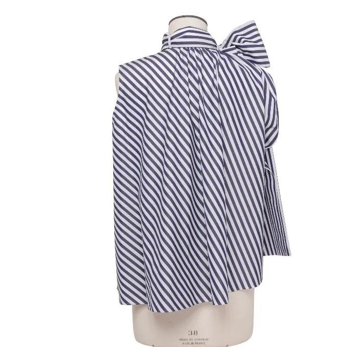 sacai  |Stripes Casual Style Nylon Sleeveless Cotton Office Style