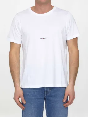 Saint Laurent  |Saint Laurent Cotton T-Shirt With Logo