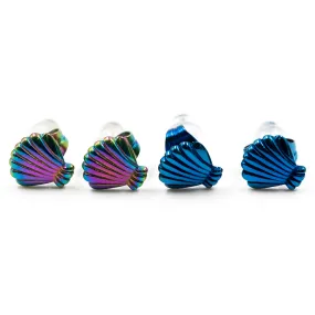 Seashell Studs