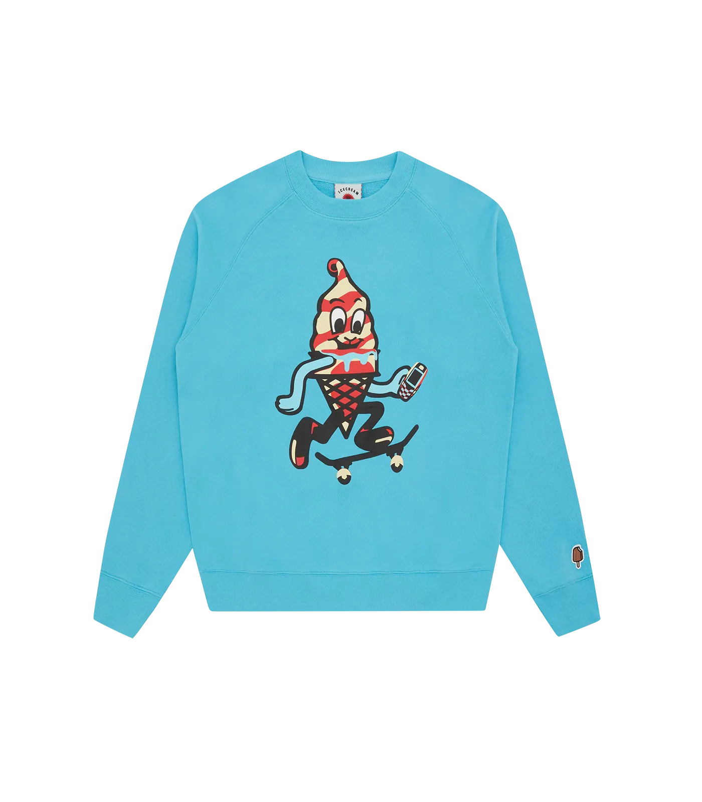 SKATE CONE CREWNECK - BLUE