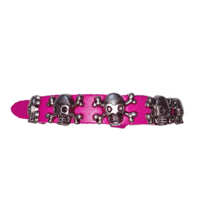 Skeleton punk pupi Y2K Bracelet by52022