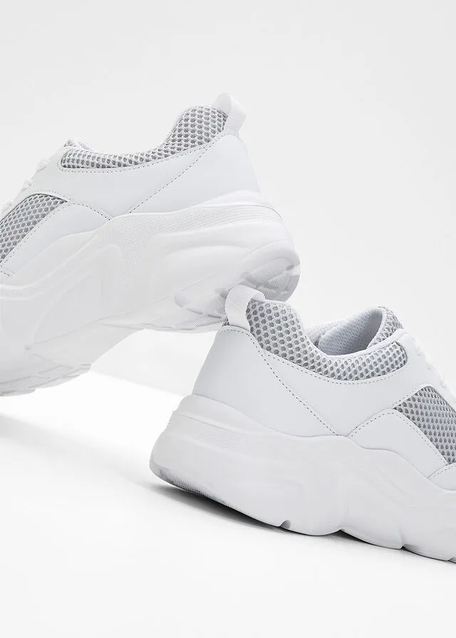 Sneakers bajos Blanco-gris