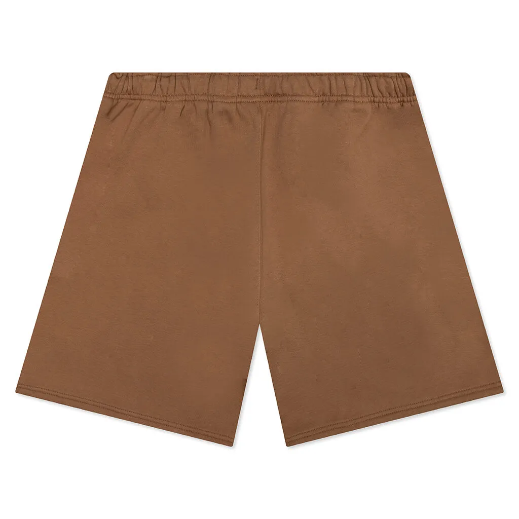 Solo Swoosh Fleece Short - Ale Brown/White