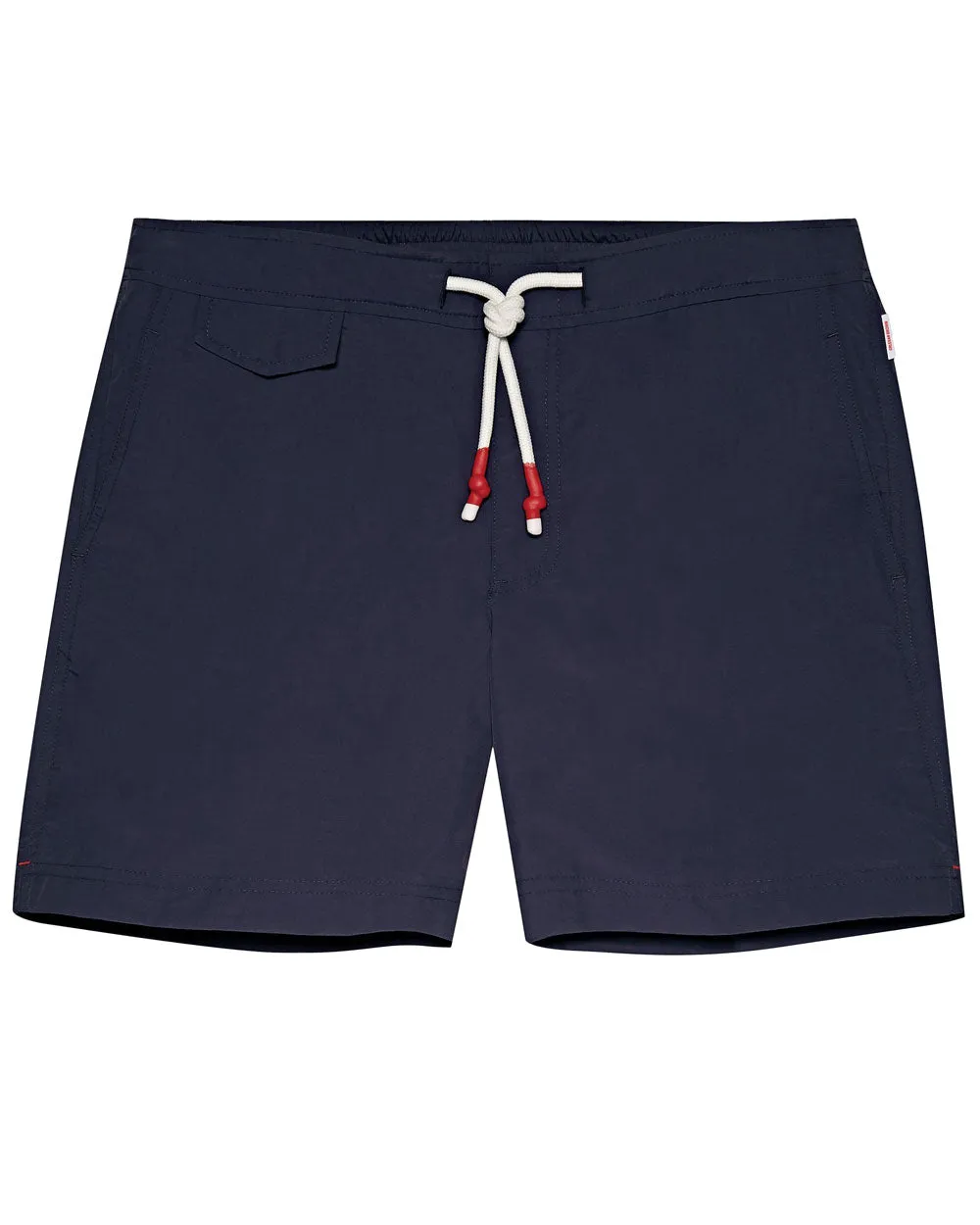 Standard Navy Mid-Length Swim Shorts