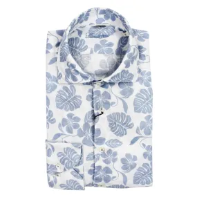 Stenstroms - Floral Casual Slimline Linen Shirt